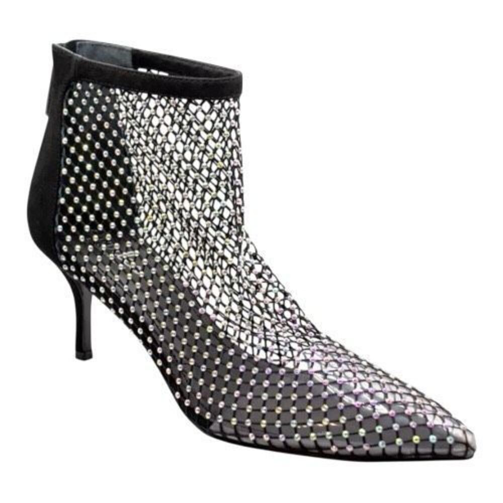 Charles by Charles David Afterhours Old Money Rhinestone Mesh Bootie Size 5.5‎